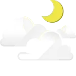 Moonlit Night SVG Icon